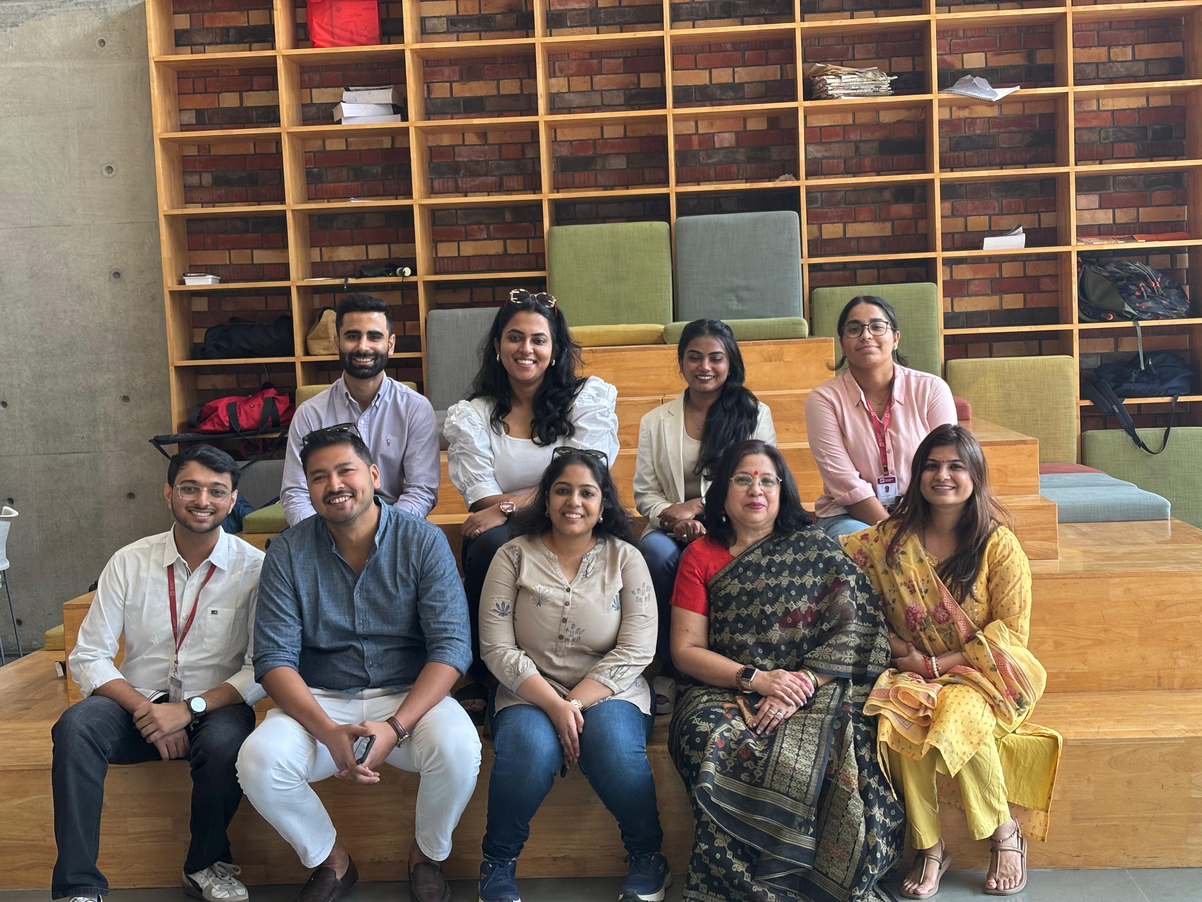 Variddhi G. Agrawal participating in professional career counsellors' network conference
